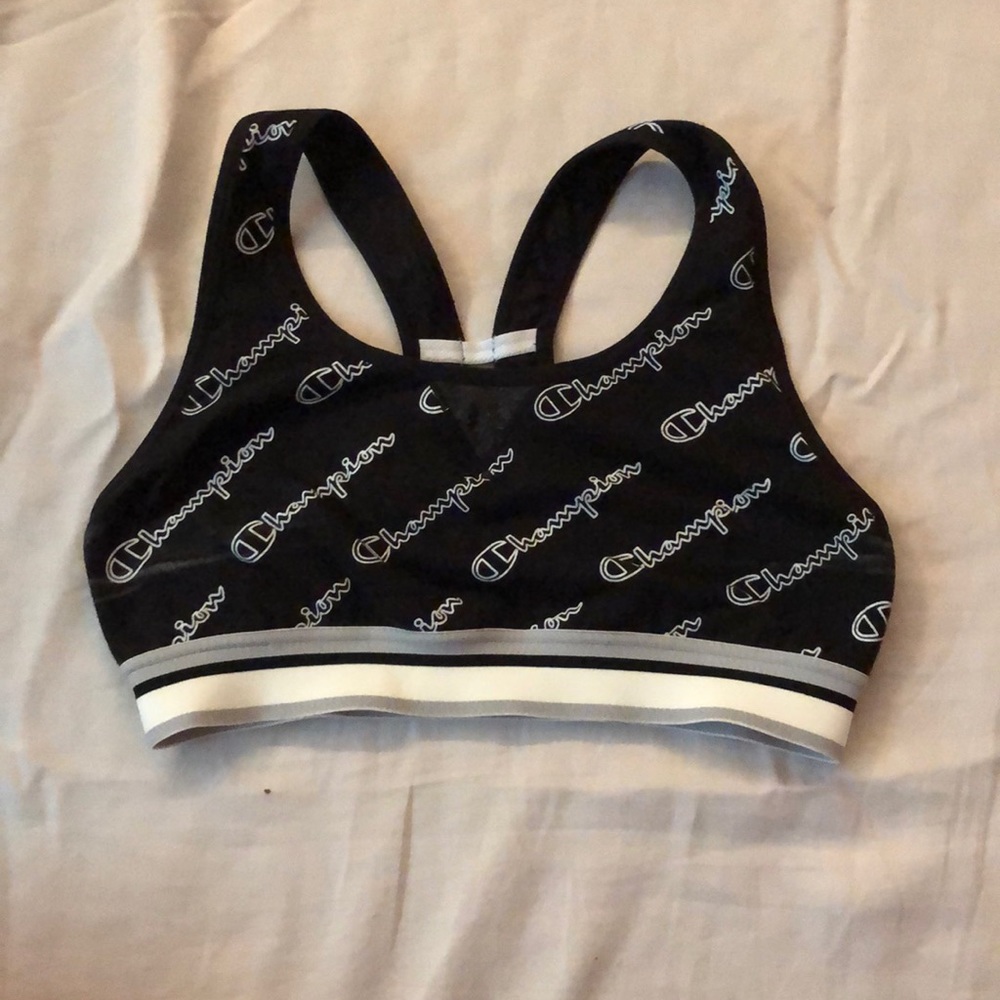 Brand new champion black sports bra